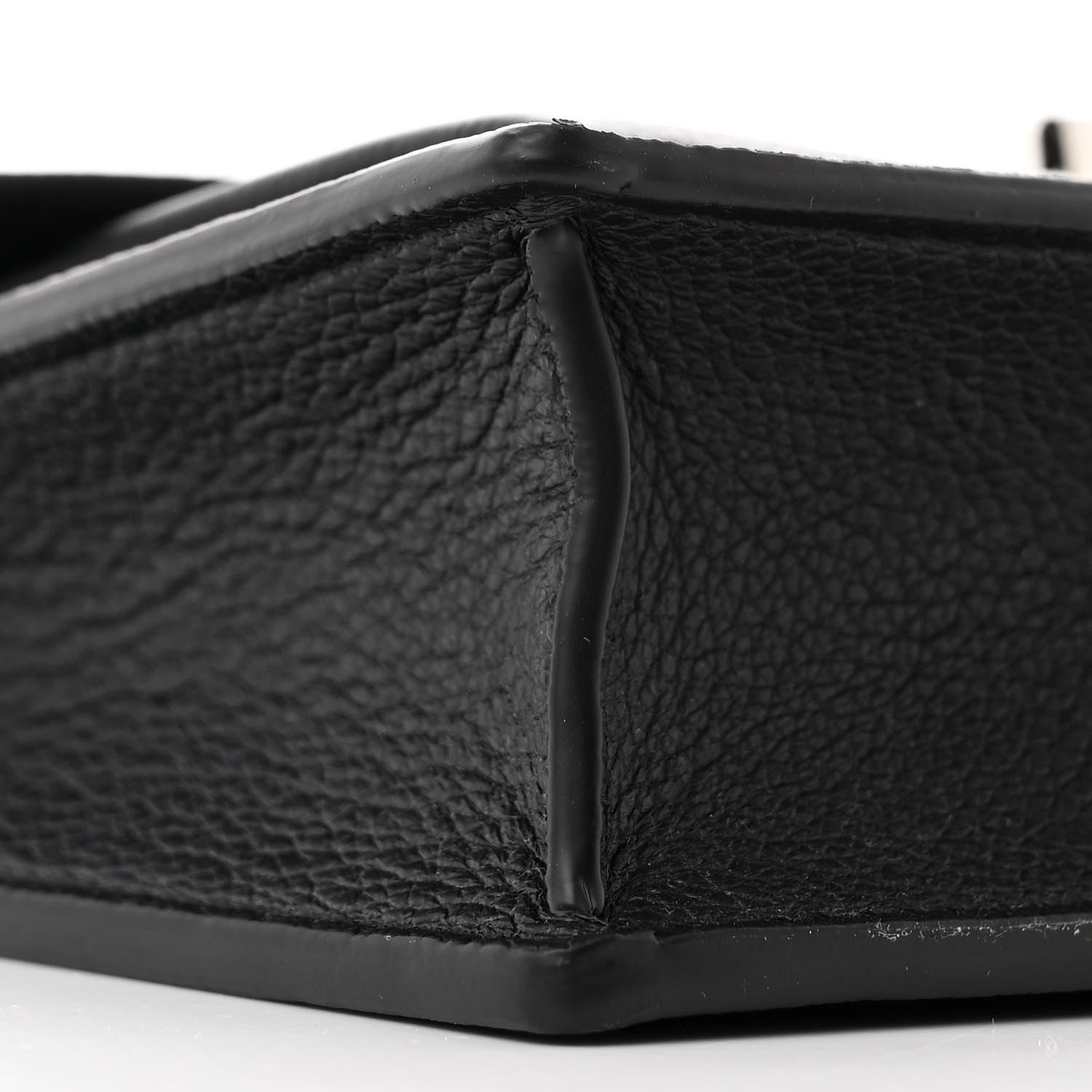 Louis Vuitton Soft Calfskin My Lockme Chain Pochette Black 7 of 8