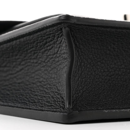 Louis Vuitton Soft Calfskin My Lockme Chain Pochette Black 7 of 8