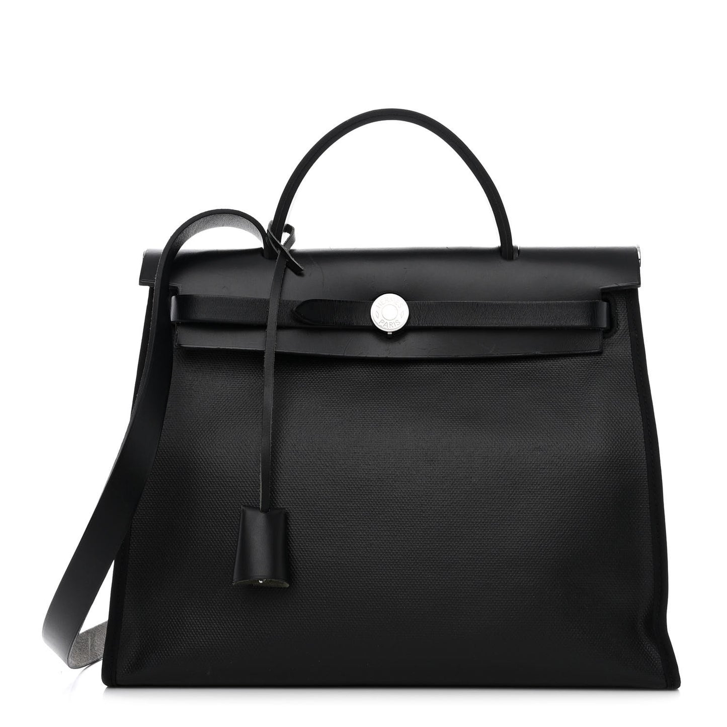 Toile H Berline Vache Hunter Herbag Zip PM 31 Black Ecru
