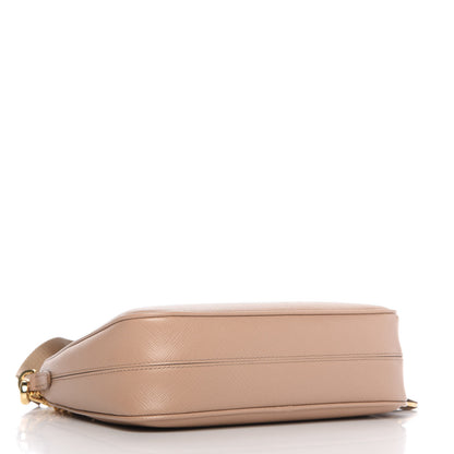 Prada Saffiano Re-Edition 2005 Shoulder Bag Cammeo Beige 4 of 10
