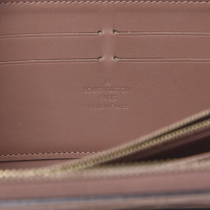 Louis Vuitton Vernis Zippy Wallet Rose Velours 6 of 10