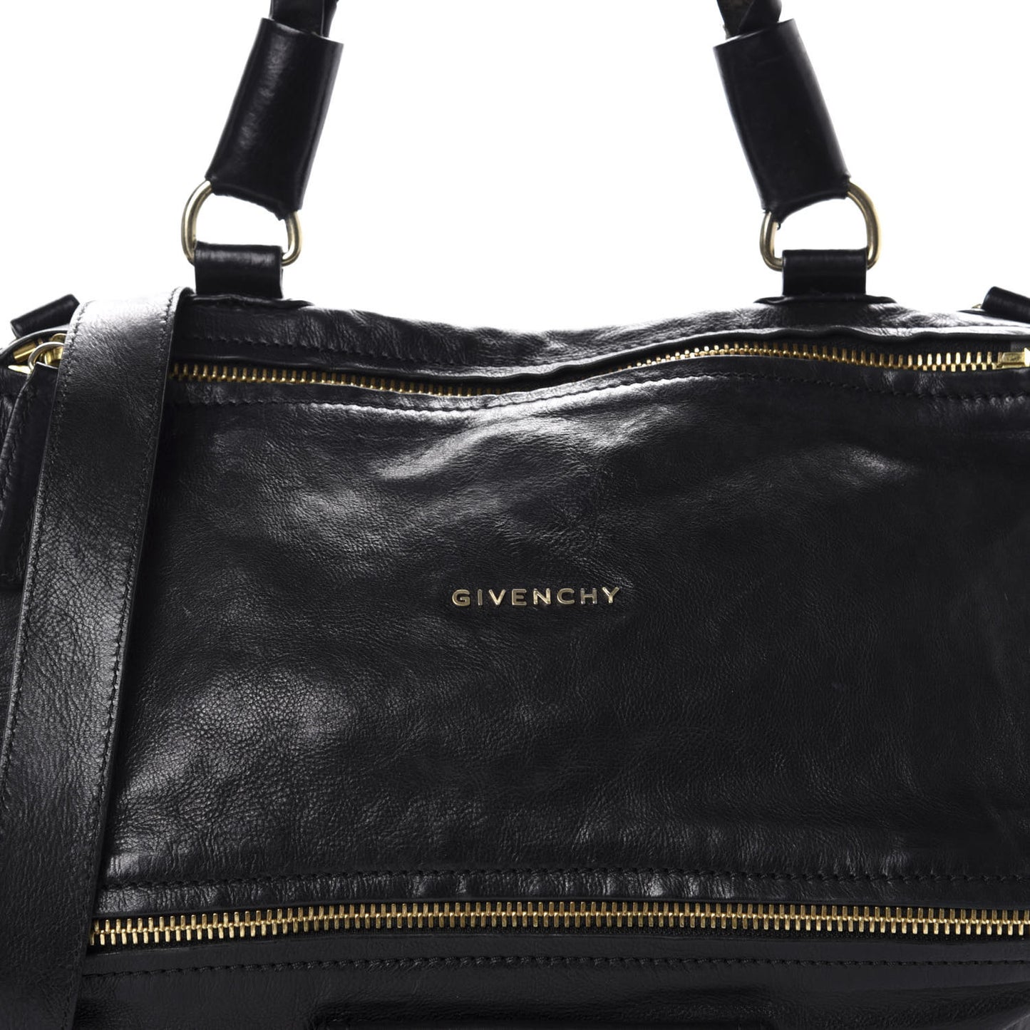 Calfskin Medium Braided Pandora Black