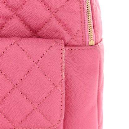 Chanel Caviar Quilted Large CC Day Backpack Pink 15 of 20