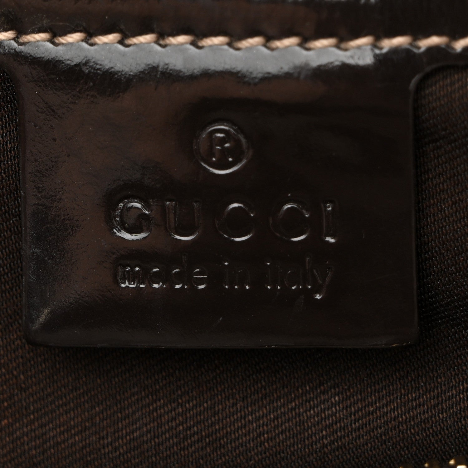 Gucci Monogram Guccissima Hearts Studded Medium Joy Boston Dark Brown 6 of 13