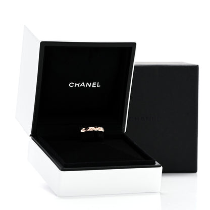 Chanel 18K Beige Gold Mini Coco Crush Ring 51 5.75 6 of 6