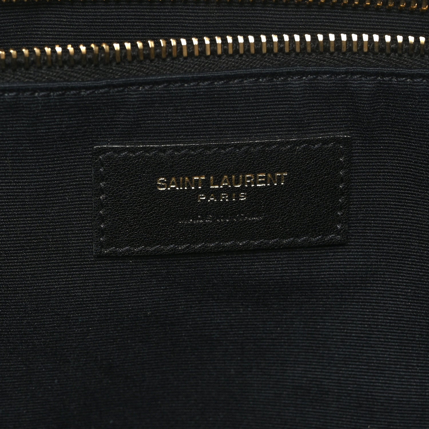 Saint Laurent Canvas Calfskin Leopard Print Rive Gauche Noe Tote Natural Black 6 of 9