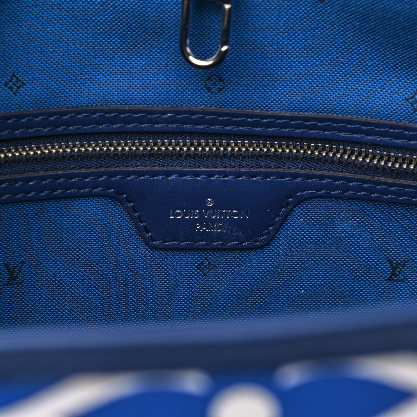 Monogram Escale Neverfull MM Blue