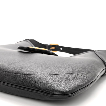 Gucci Goatskin Medium Aphrodite Shoulder Bag Black 10 of 11