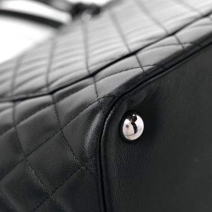 Chanel Calfskin Quilted Large Cambon Tote Black 10 of 16