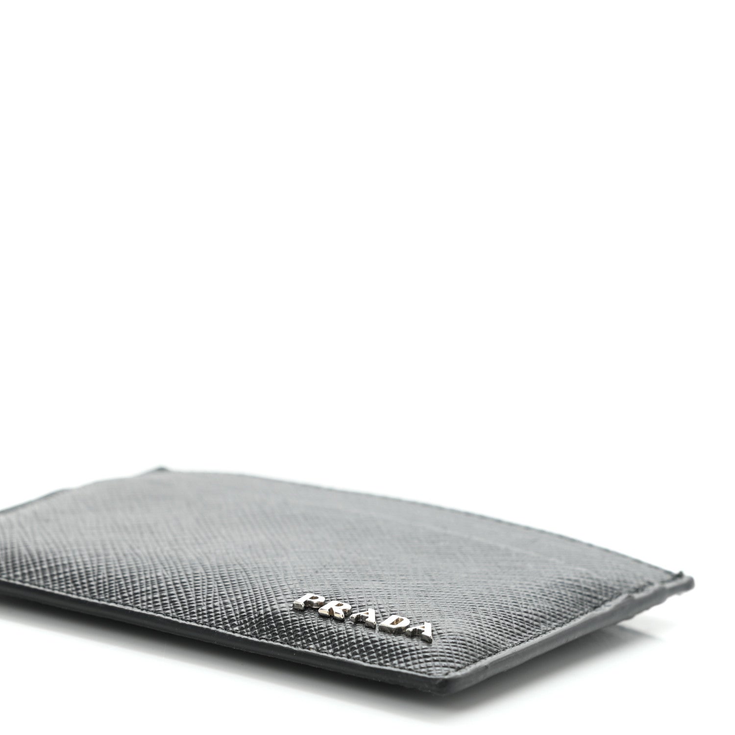 Prada Saffiano Card Case Black 8 of 8