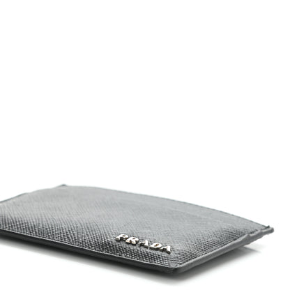 Prada Saffiano Card Case Black 8 of 8
