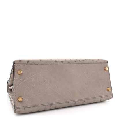 Hermes Ostrich Kelly Sellier 28 Mousse 4 of 18