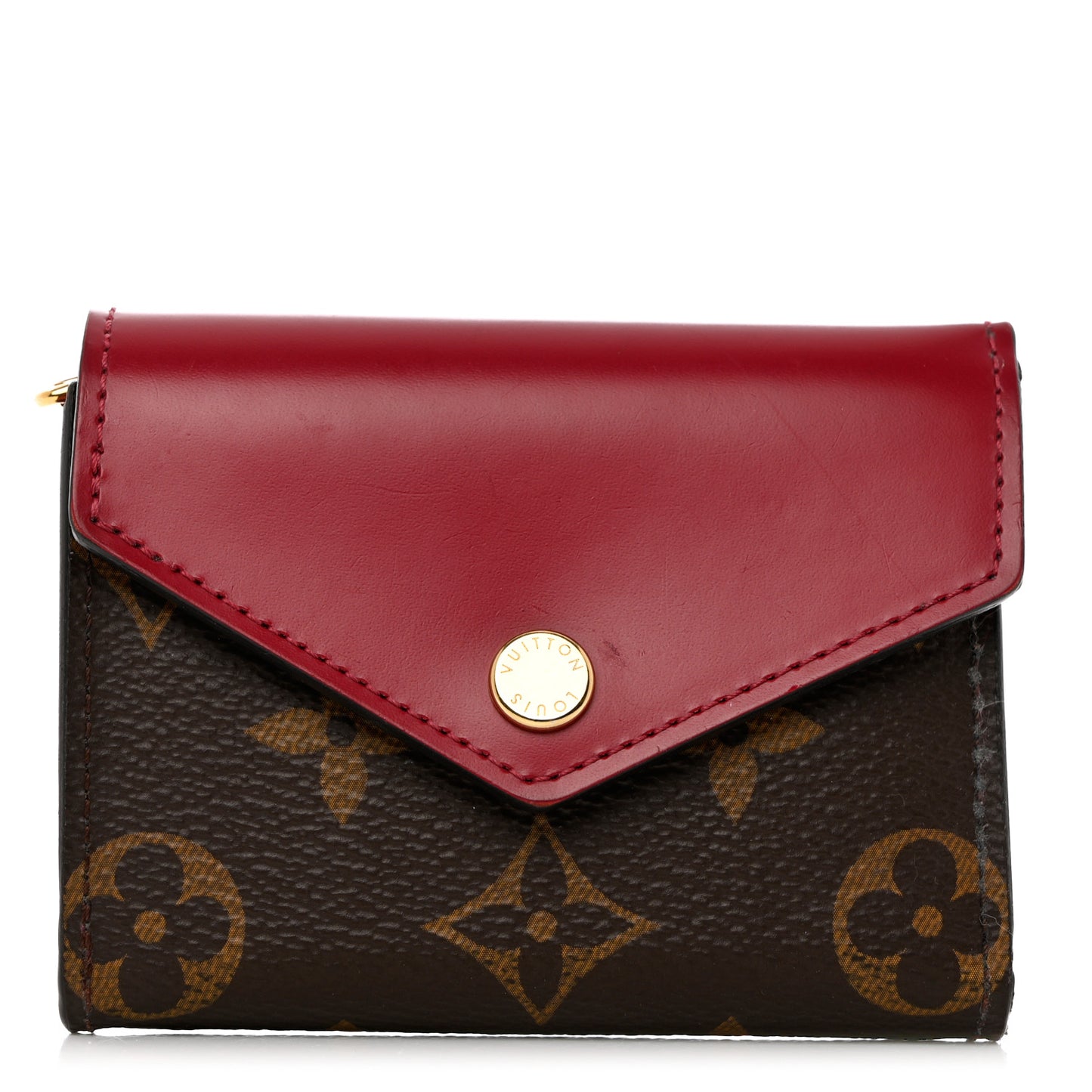 Monogram Zoe Wallet Fuchsia