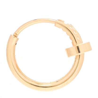 Cartier 18K Yellow Gold Juste Un Clou Single Hoop Earring 3 of 6