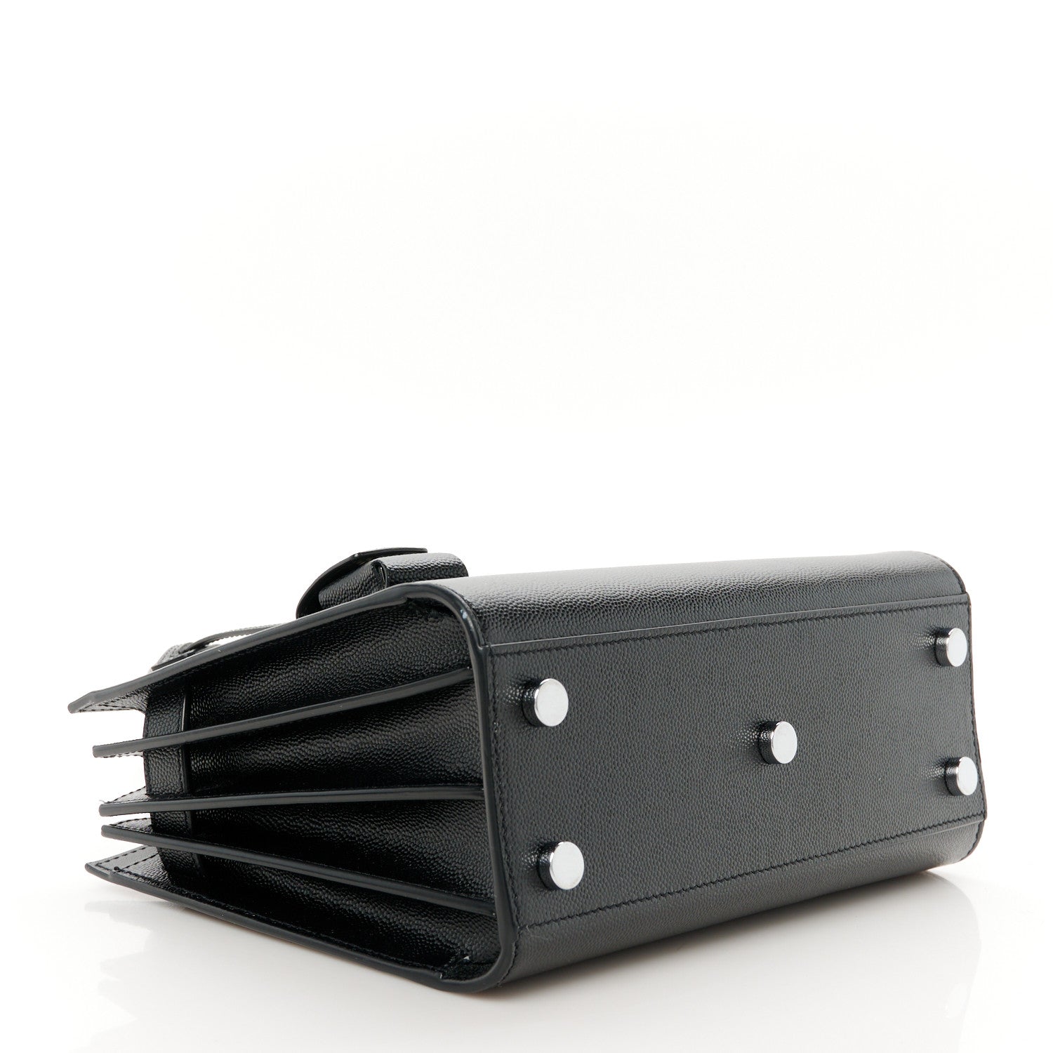 Saint Laurent Grain de Poudre Nano Sac De Jour Black 4 of 12