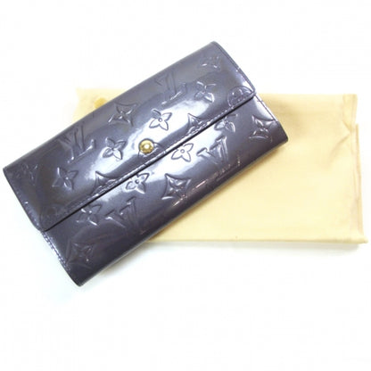 Louis Vuitton Vernis Sarah Wallet Indigo 4 of 9