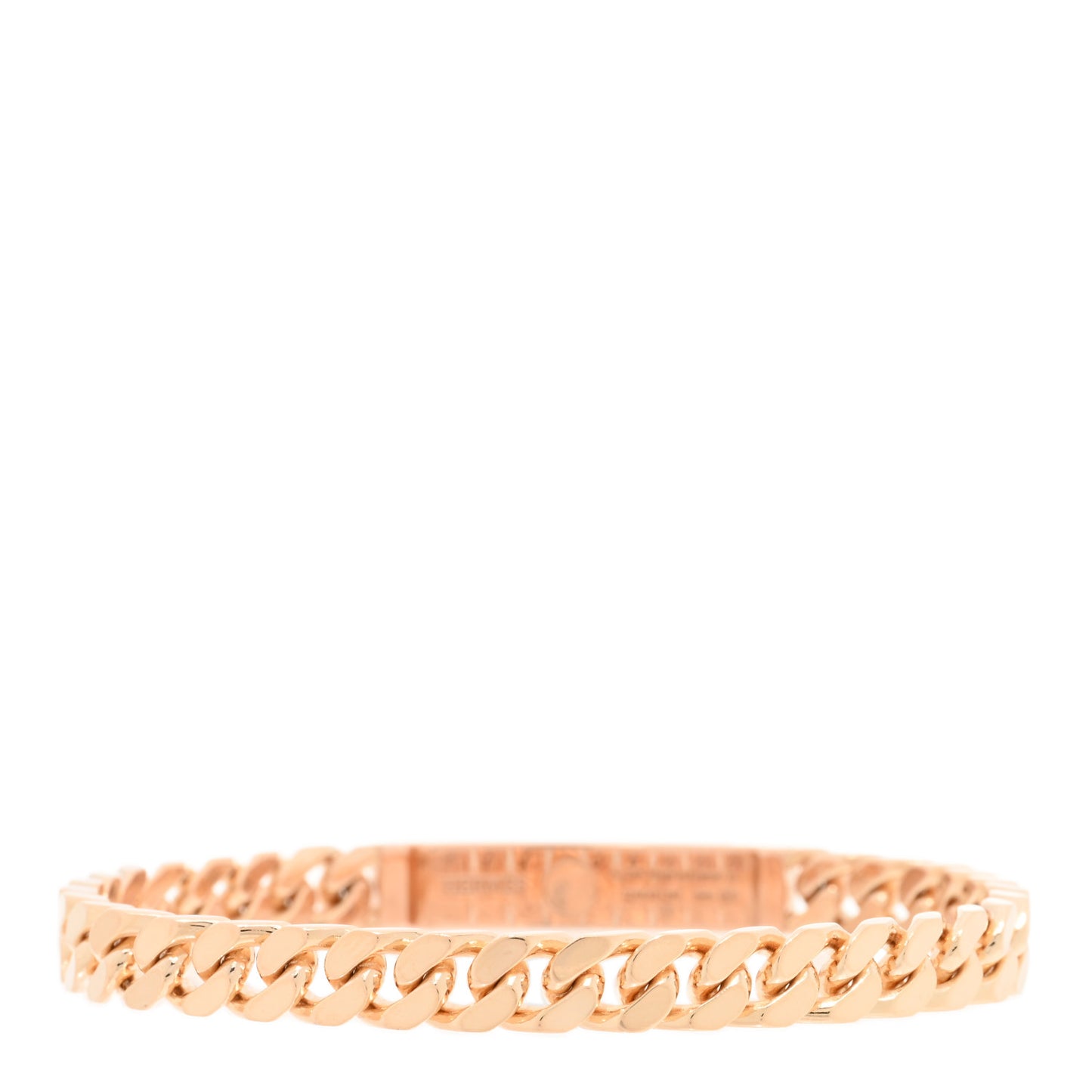 18K Rose Gold Diamond PM Kelly Chaine Bracelet XL