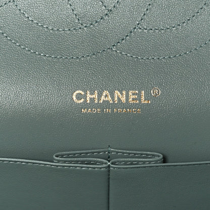 Chanel Caviar Quilted Jumbo Double Flap Grey 6 of 9