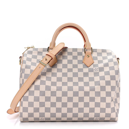 Louis Vuitton Damier Azur Speedy Bandouliere 30 1 of 11