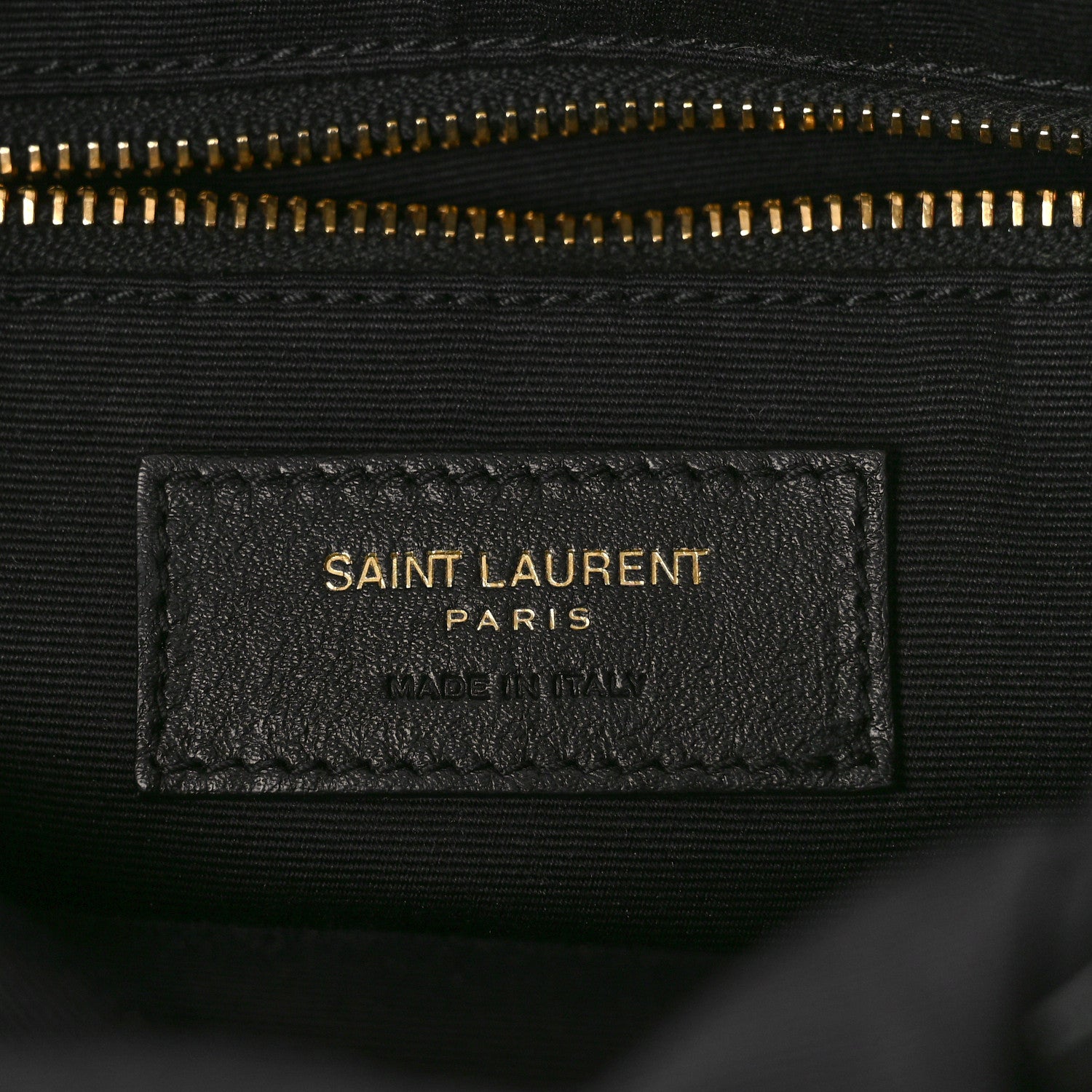 Saint Laurent Lambskin Matelasse Monogram Joe Backpack Black 6 of 8