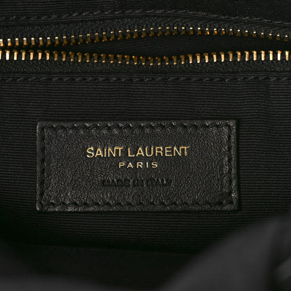 Saint Laurent Lambskin Matelasse Monogram Joe Backpack Black 6 of 8