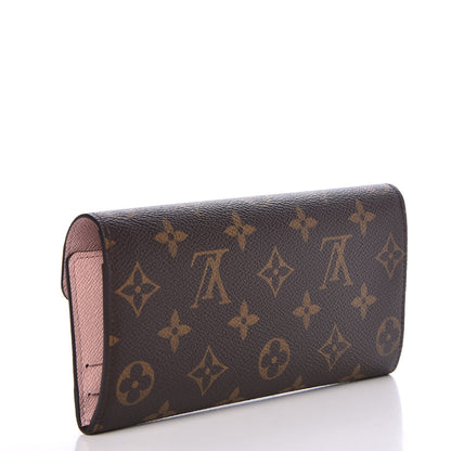 Louis Vuitton Monogram Josephine Wallet Rose Ballerine 3 of 9