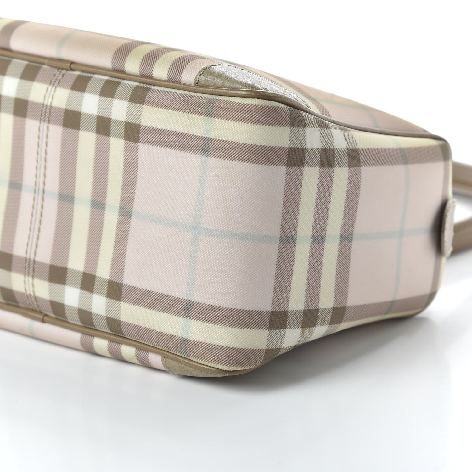 Burberry Candy Check Small Tote Pink 7 of 10