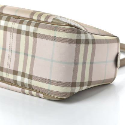 Burberry Candy Check Small Tote Pink 7 of 10