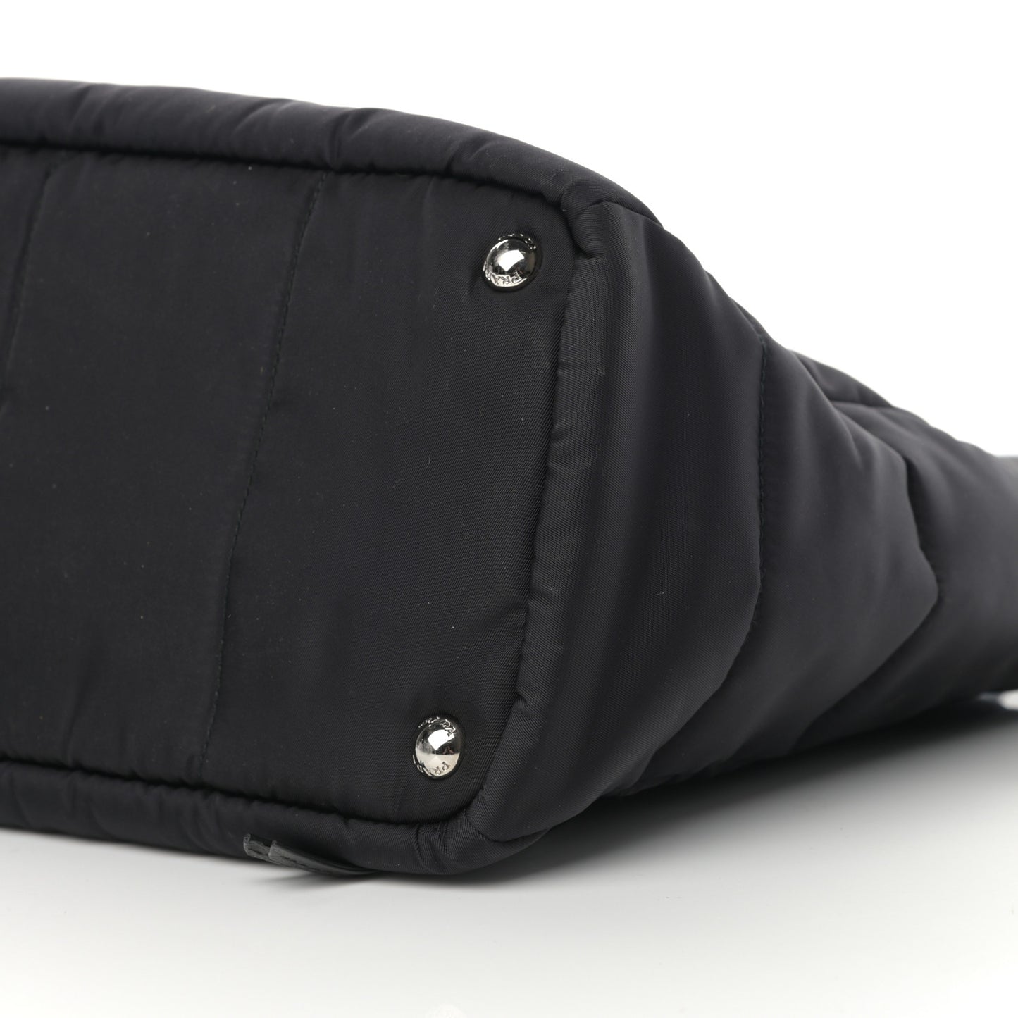Tessuto Nylon Bomber Tote Black