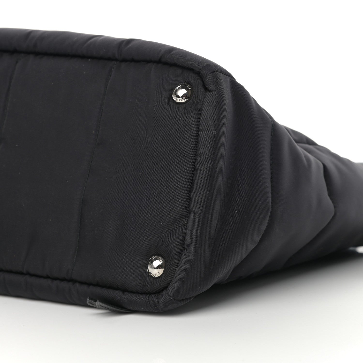 Prada Tessuto Nylon Bomber Tote Black 11 of 14