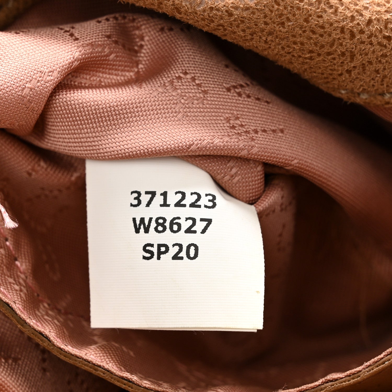 Stella McCartney Shaggy Deer Mini Falabella Fold Over Tote Camel 7 of 11