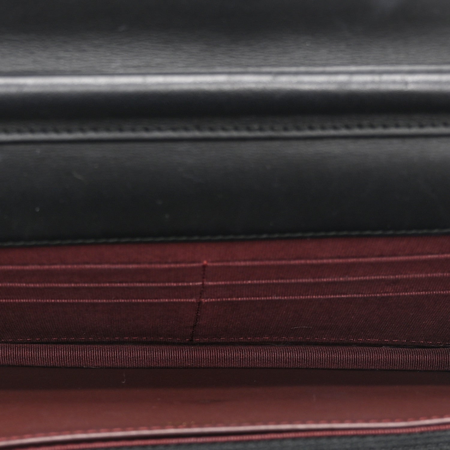 Chanel Aged Calfskin Quilted Lucky Charms 2.55 Reissue Wallet On Chain WOC Black 5 of 11