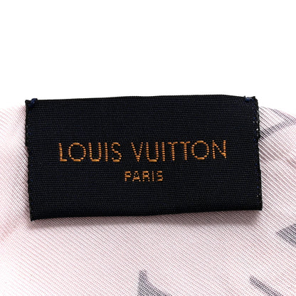 Louis Vuitton Silk Monogram Confidential Bandeau Light Pink 3 of 4