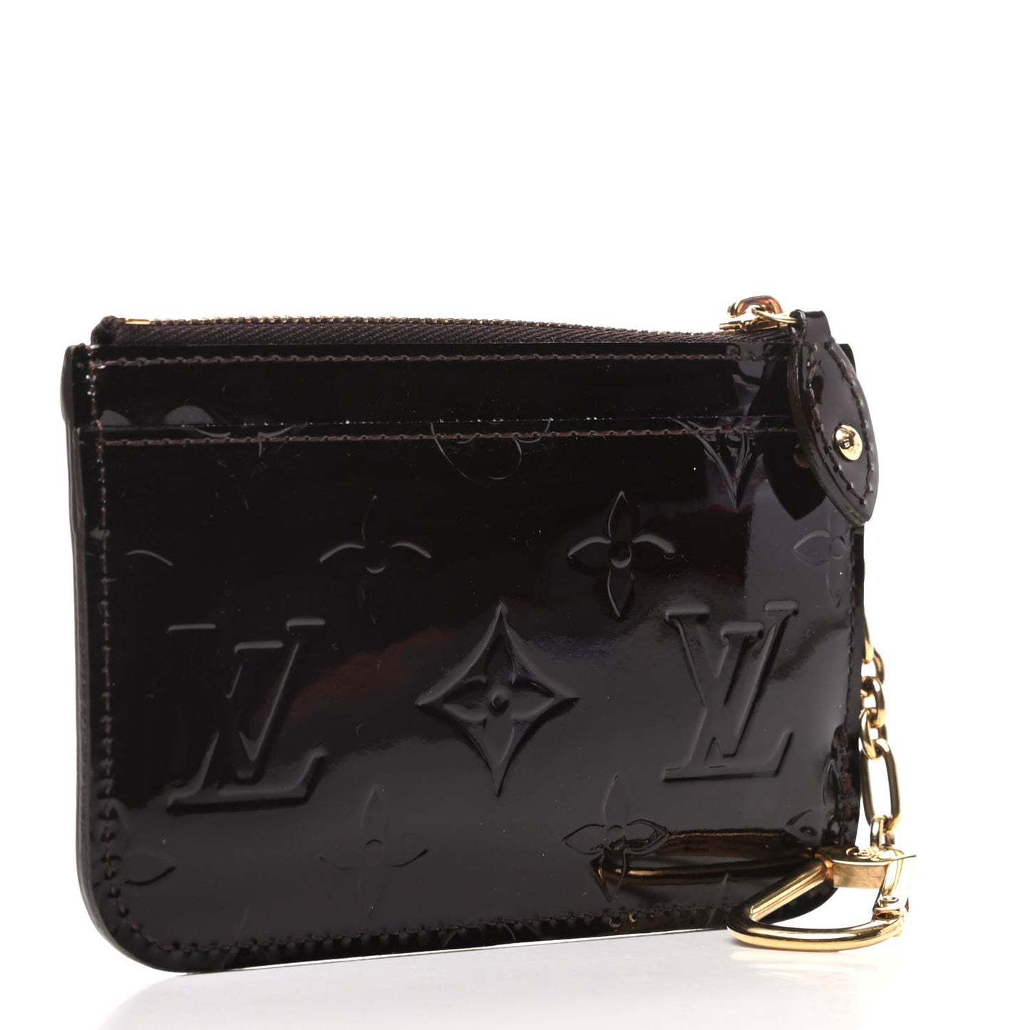 Vernis Key Pouch Amarante