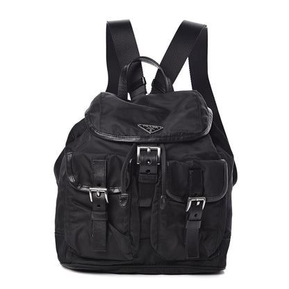 Prada Tessuto Nylon Vela Small Backpack Black 1 of 10