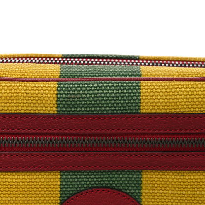 Gucci Canvas Marley Stripe Script Logo Gucci 100 Belt Bag 80 32 Multicolor 7 of 9