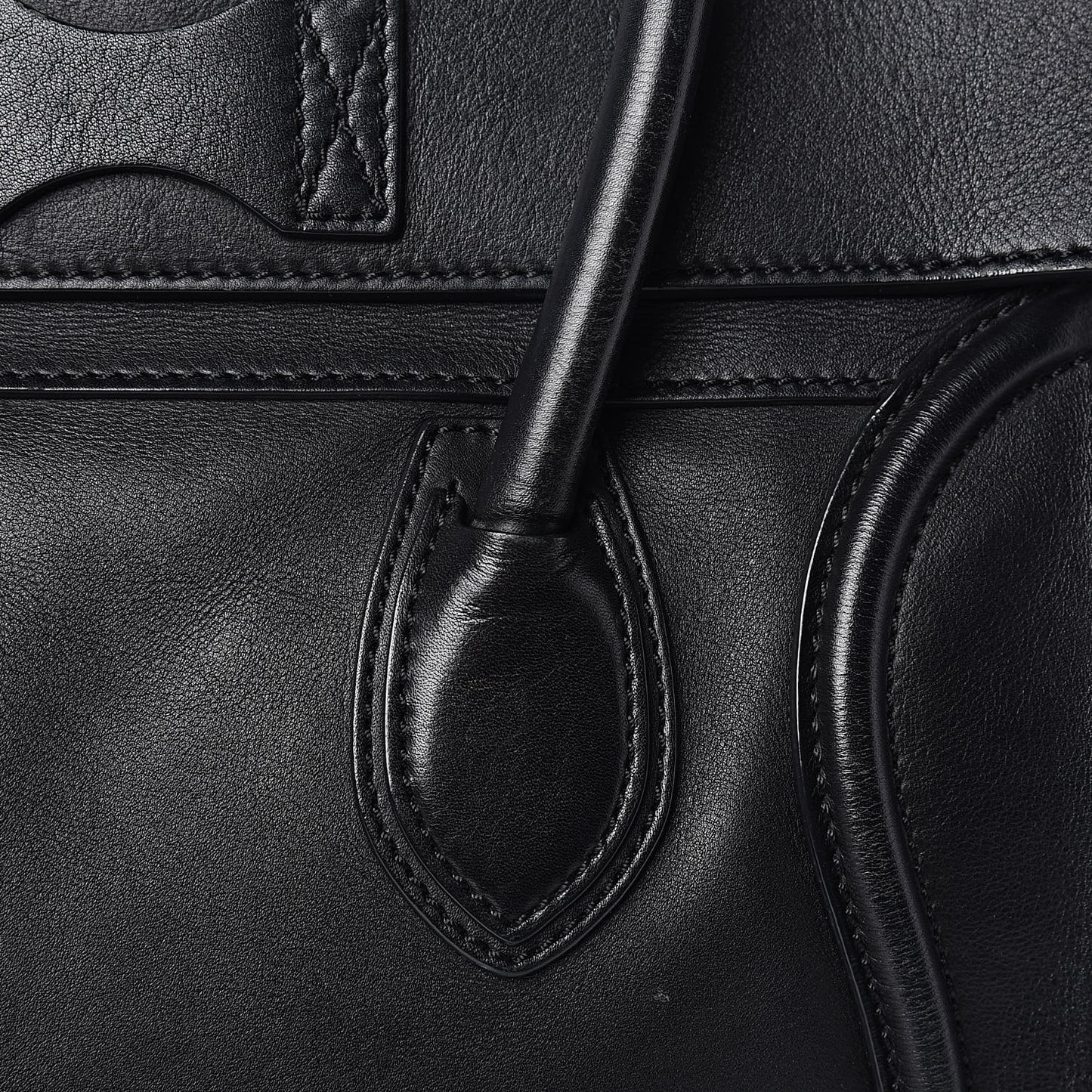 Smooth Calfskin Mini Luggage Black