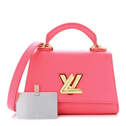 Louis Vuitton Taurillon Twist One Handle BB Dragon Fruit 1 of 11