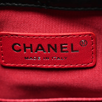 Chanel Aged Calfskin Quilted Small Gabrielle Backpack Black 6 of 10