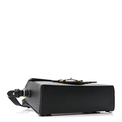 Gucci Calfskin Horsebit 1955 Shoulder Bag Black 4 of 10