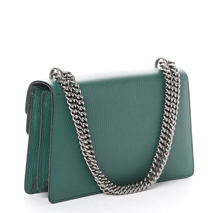 Gucci Pebbled Calfskin Small Dionysus Shoulder Bag Emerald 2 of 7