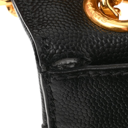 Saint Laurent Grain De Poudre Textured Mixed Matelasse Triquilt Medium Monogram Satchel Black 14 of 14