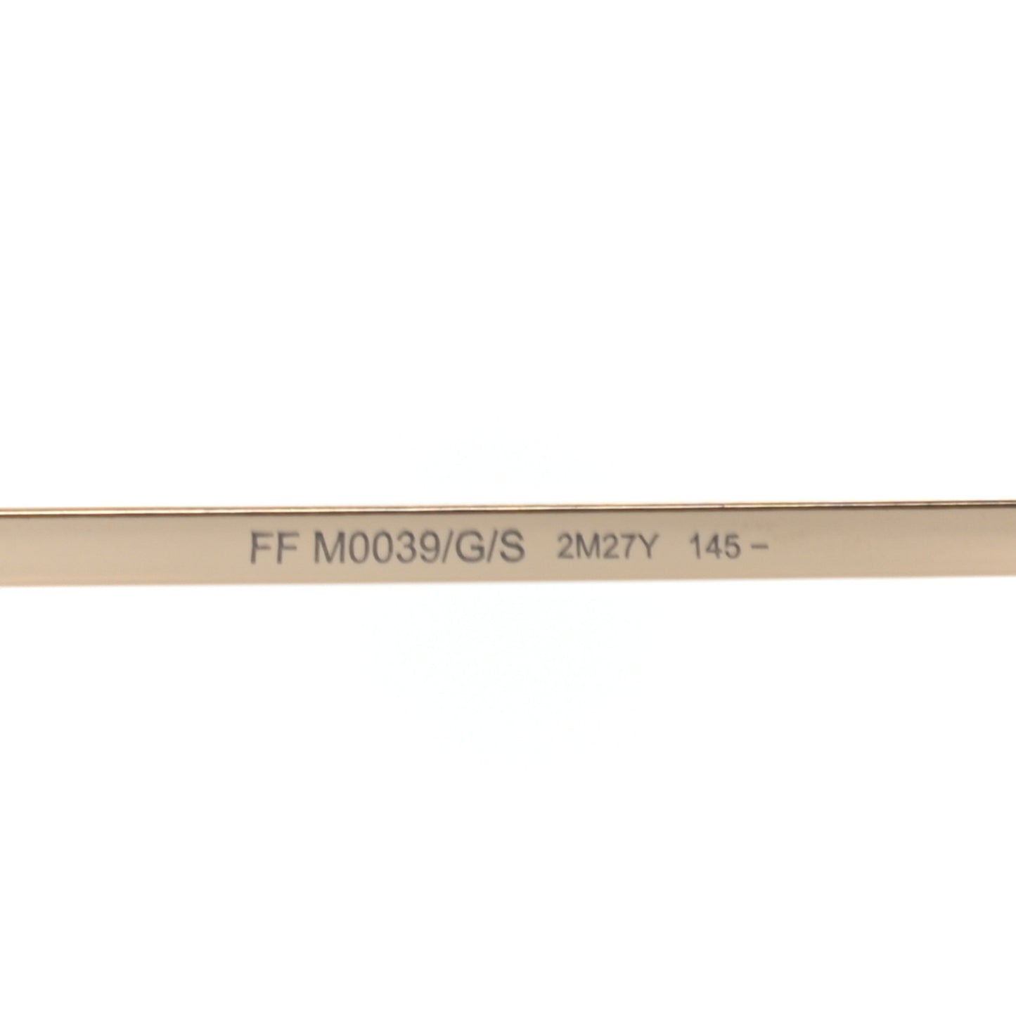 FF Fabulous Shield Sunglasses FF M0039/G/S Black