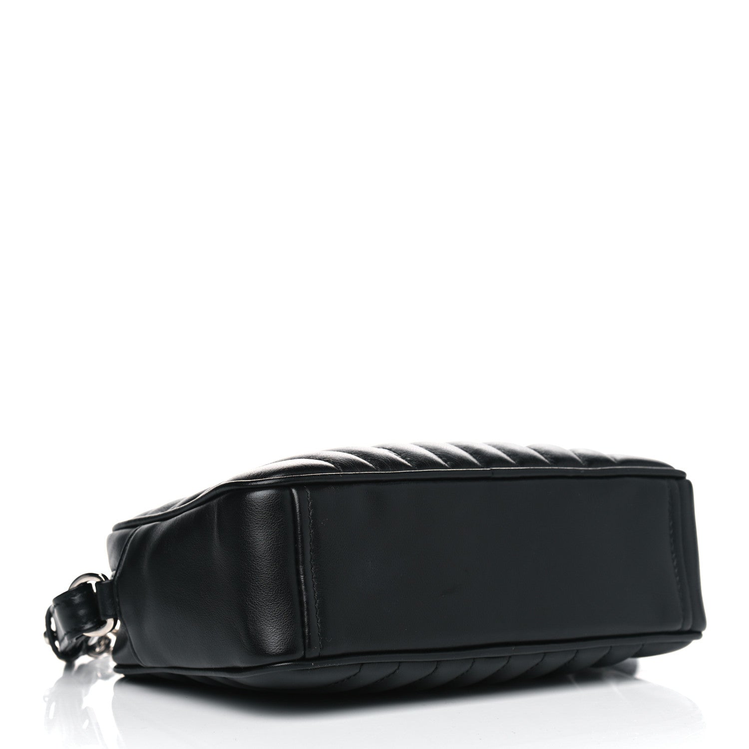 Prada Soft Calfskin Diagramme Crossbody Bag Black 3 of 5