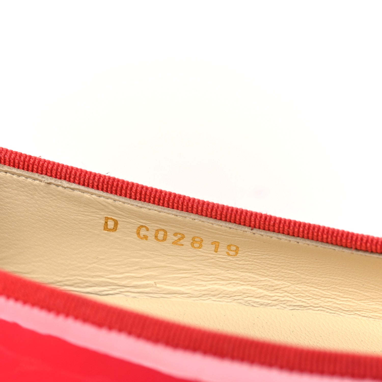 Chanel Patent Calfskin CC Cap Toe Ballerina Flats 35.5 Coral 9 of 9