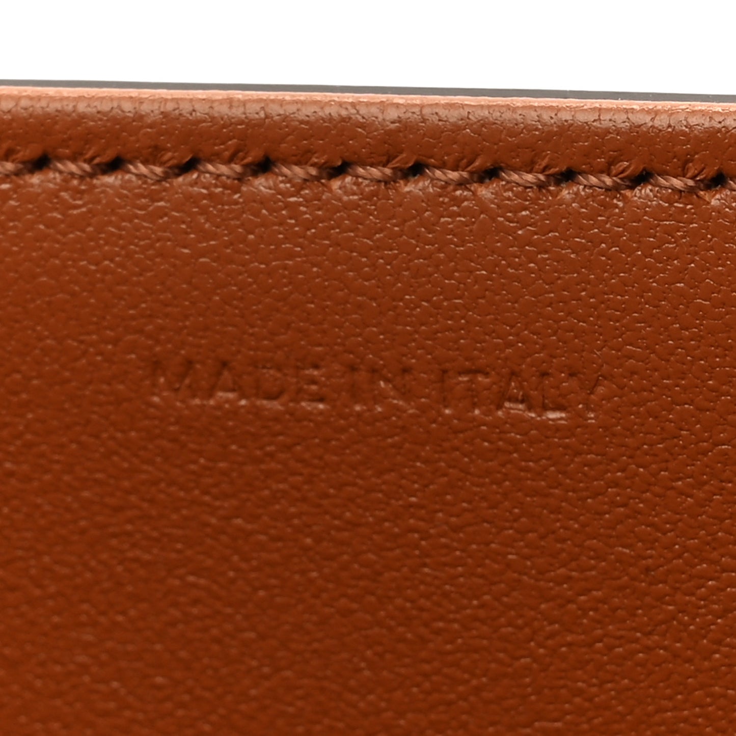 Triomphe Canvas Calfskin Medium Triomphe Bag Tan