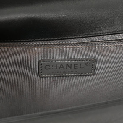 Chanel Calfskin Quilted New Medium Boy Flap Black 6 of 11