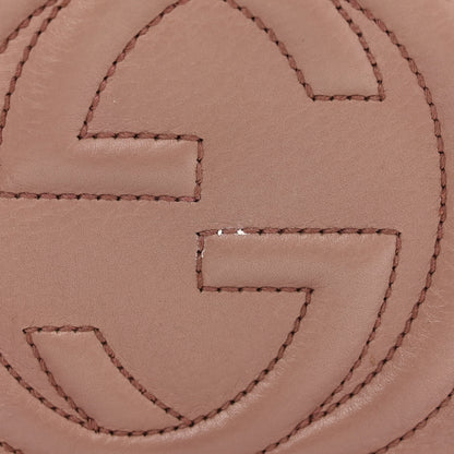 Gucci Cellarius Calfskin Small Soho Disco Bag Dark Cipria 8 of 14