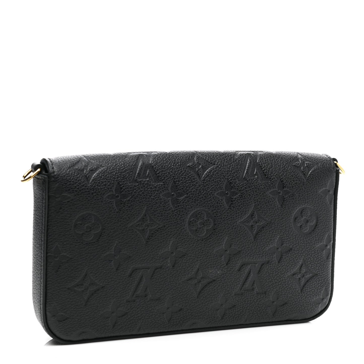 Empreinte Pochette Felicie Chain Wallet Black
