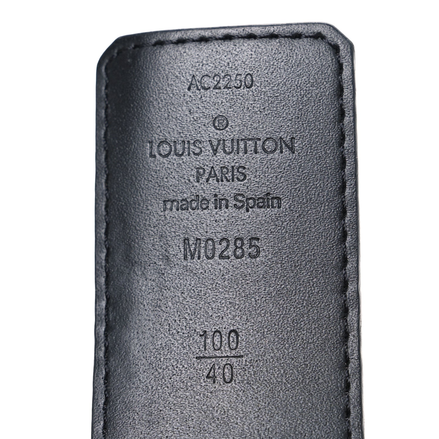 Louis Vuitton Reverse Monogram Eclipse 40mm LV Initiales Reversible 100 40 Belt 5 of 6